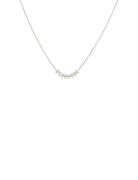 Layers Sim Necklace Silver Accessories Jewellery Necklaces Dainty Neck...