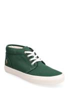 Canvas-Keaton Chkka-Sk-Ltl Lave Sneakers Green Polo Ralph Lauren