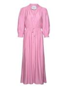 Salmia Midi Dress 1 Knelang Kjole Pink Minus
