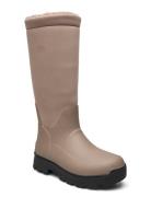 Wonderwelly Atb Fleece-Lined Roll-Down Rain Boots Regnstøvler Sko Beig...