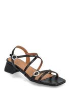 Sandals Sandal Med Hæl Black Billi Bi