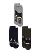 Nmmjolton Batman 3P Sock Wab Sokker Strømper Multi/patterned Name It