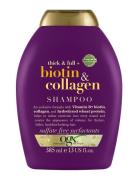 Biotin & Collagen Shampoo 385 Ml Sjampo Nude Ogx