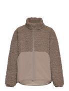 Pile Jacket Tiko Outerwear Fleece Outerwear Fleece Jackets Beige Wheat