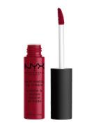 Soft Matte Lip Cream Lipgloss Sminke Red NYX Professional Makeup