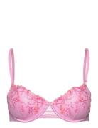 Lillia Pd Lingerie Bras & Tops Wired Bras Pink Hunkemöller