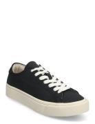 Worker Low - Black Canvas Lave Sneakers Black Garment Project