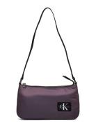 Two T Shoulder Bag Tote Veske Purple Calvin Klein