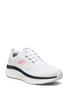 Mens Relaxed Fit D'lux Walker - Commuter Lave Sneakers White Skechers