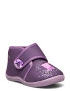 Peppa House Shoe Tøfler Innesko Purple Gurli Gris