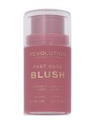 Revolution Fast Base Blush Stick Bare Rouge Sminke Pink Makeup Revolut...