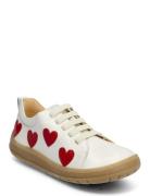 Shoes - Flat - With Lace Lave Sneakers White ANGULUS