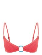 Ring Lissio Crop Swimwear Bikinis Bikini Tops Bandeau Bikinitops Pink ...