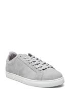 Slhevan New Suede Sneaker Lave Sneakers Grey Selected Homme