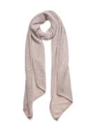 Pcpyron Long Scarf Noos Bc Accessories Scarves Winter Scarves Beige Pi...