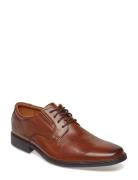 Tilden Plain Shoes Business Laced Shoes Brown Clarks