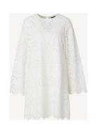 Kate Broderie Anglaise Dress Kort Kjole White Lexington Clothing