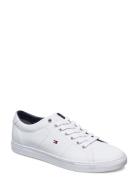 Essential Leather Sneaker Lave Sneakers White Tommy Hilfiger