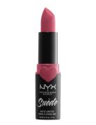 Suede Matte Lipstick Leppestift Sminke Red NYX Professional Makeup