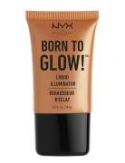 Born To Glow Liquid Illuminator Highlighter Contour Sminke Nude NYX Pr...
