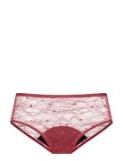 Vada/Eco-Moon Lace Hipster Classic Hipstertruse Undertøy Red Dorina