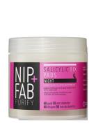 Salicylic Acid Night Pads Renseservietter Ansikt Nude Nip+Fab