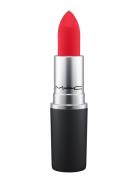 Powder Kiss Lipstick Lasting Passion Leppestift Sminke Red MAC