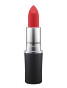 Powder Kiss Ruby Woo-Ish Leppestift Sminke Red MAC