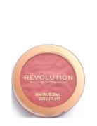 Revolution Blusher Reloaded Rose Kiss Rouge Sminke Pink Makeup Revolut...
