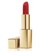 Pure Color Lipstick Matte - Thrill Me Leppestift Sminke Red Estée Laud...