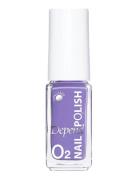 Minilack Oxygen Färg A682 Neglelakk Sminke Purple Depend Cosmetic