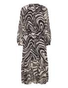 Dress Estelle Knelang Kjole Multi/patterned Lindex