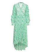 Thorabbnorah Dress Knelang Kjole Green Bruuns Bazaar