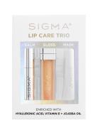 Lip Care Trio Lipgloss Sminke Multi/patterned SIGMA Beauty