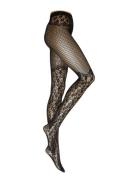 Flower Lace Tights Lingerie Pantyhose & Leggings Black Wolford