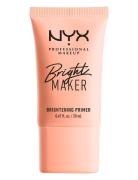 Brightening Primer Sminkeprimer Sminke Nude NYX Professional Makeup