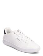 Court Cup Lth Perf Detail Lave Sneakers White Tommy Hilfiger