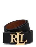Fl Grn Pb/Fl Grn Pb-Rev Lrl 40-Blt- Belte Black Lauren Ralph Lauren