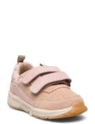 Alin Velcro Tex Lave Sneakers Pink Wheat