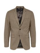 Slhslim-Mark Wool Blz B Noos Suits & Blazers Blazers Single Breasted B...