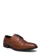 James Shoes Business Laced Shoes Brown Playboy Footwear