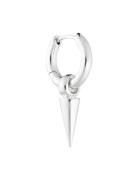 Juno Single Hoop Silver Accessories Jewellery Earrings Hoops Silver Sy...