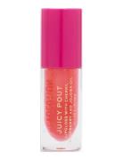 Revolution Juicy Bomb Grapefruit Lipgloss Sminke Pink Makeup Revolutio...
