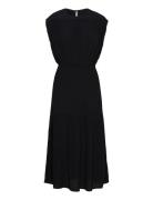 Sllayna Dress Knelang Kjole Black Soaked In Luxury