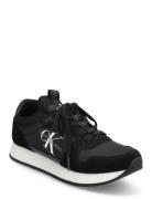 Runner Sock Laceup Ny-Lth W Lave Sneakers Black Calvin Klein