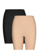 Pcnamee Shorts 2-Pack Noos Lingerie Shapewear Bottoms Black Pieces