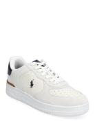 Masters Court Leather-Suede Sneaker Lave Sneakers White Polo Ralph Lau...