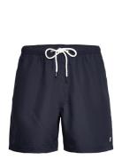 Bs Havana Regular Fit Swim Shorts Badeshorts Navy Bruun & Stengade