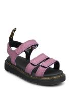 Klaire J Muted Purple Athena Shoes Summer Shoes Sandals Purple Dr. Mar...