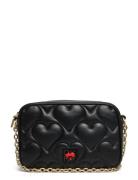 Heart Of Ny Quilted Bag Bags Crossbody Bags Black DKNY Bags